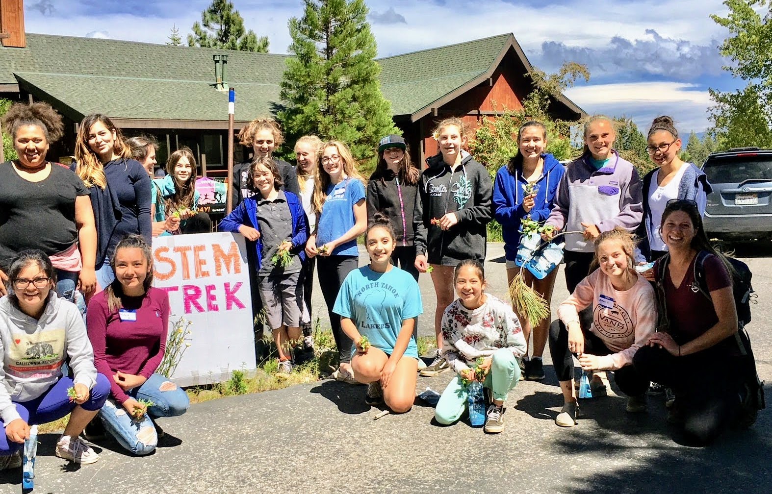 Aauw Stem Trek Day North Tahoe Ca Branch